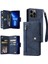 El Kayışı Fermuar Cüzdan Kapak ile iphone 13 Pro Kart Tutucu Için Kılıf (Yurt Dışından) 1