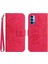 Kart Yuvaları Tutucu Kabartmalı Ayçiçeği Pu ile Oppo Oppo 4 Pro 5g Için Kılıf (Yurt Dışından) 1