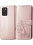 Infinix Not 10 Pro Zarif Iş Dört Yapraklı Yonca Flip Case Için Kılıf (Yurt Dışından) 1