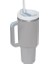 Paslanmaz Çelik 40OZ Saplı Pipetli Bardak Termos Bardak (Yurt Dışından) 1