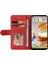 Lg K61 Kickstand Koruyucu Pu Deri Flip Folio Kılıf Için Iki Renkli (Yurt Dışından) 5