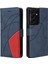 Samsung Galaxy S21 Ultra Pu Deri Flip Folio Kılıf Kickstand (Yurt Dışından) 1