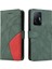 Xiaomi 11T/11T Pro Pu Deri Flip Folio Kılıf Kickstand Iki Renkli (Yurt Dışından) 1