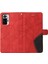 Kart Yuvası Standı Iki Renkli Pu Flip ile Xiaomi Redmi Not 10 Pro Için Kılıf (Yurt Dışından) 2