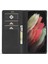 Samsung Galaxy S21 Ultra Deri Folio Flip Case Tam Koruma Için Kılıf (Yurt Dışından) 4