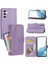 Samsung Galaxy A25 5g Kickstand Pu Deri Kayış Kartı Için Flip Case (Yurt Dışından) 1