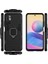 Xiaomi Redmi Not 10 5g Için Kılıf 360 &deg; Dönen Halka Kickstand Askeri Damla (Yurt Dışından) 5