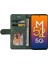 Samsung Galaxy M52 5g Iki Renkli Dikiş Kickstand Koruyucu Pu (Yurt Dışından) 5