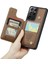 Samsung Galaxy S21 Ultra Kickstand Pu Deri Kart Için Caseme Cüzdan Kılıf (Yurt Dışından) 4