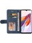 Xiaomi Redmi 11A 4g Için Kart Yuvası Standı Pu ile Iki Renkli Dikiş (Yurt Dışından) 2