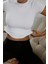 Fitted/vücuda Oturan Crop T-Shirt 3