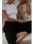 Fitted/vücuda Oturan Crop T-Shirt 4