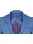 Italyan Stil Slim Fit Klasik Erkek Blazer Ceket Indigo 2