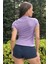Fitted/vücuda Oturan Crop T-Shirt 4