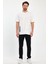 Erkek Arkası Rodi Baskılı Bisiklet Yaka T-Shirt 2750 5