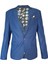 Italyan Stil Slim Fit Klasik Erkek Blazer Ceket 1