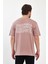 Erkek Arkası Rodi Baskılı Bisiklet Yaka T-Shirt 2750 4