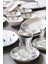 Kitchen Life 32 Parça 6 Kişilik Sümbül Desenli Porselen Kahvaltı Takımı Bone China 2