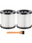 DCV580 DCV581H DCV5801H Islak, Kuru Vakum Için 2pcs Hepa Filtre (Yurt Dışından) 1