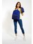 Bright Sırt Çantası Taşlı Lacivert K1648 4