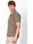 Erkek Regular Fit Salaş Düğmeli Polo Yaka Kırışmaz T-Shirt 3