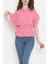 Büzgülü Bluz Pembe - 2495.555. 3