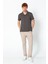 Erkek Regular Fit Salaş Düğmeli Polo Yaka Kırışmaz T-Shirt 2