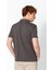 Erkek Regular Fit Salaş Düğmeli Polo Yaka Kırışmaz T-Shirt 5