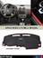 Honda Jazz 2009-2013 Modeller Için Uyumlu 3D Ön Göğüs/torpido Koruma - Kırmızı Şerit 1