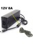 Kaliteli Sağlam Arayanlara - 12 Volt 8 Amper 96W Adaptör Trafo Harddisk HDD Pompa Kamera Dvr LED LED Strip, Wireless Router, Adsl , Hub, Switches, Cctv Security Cameras Adaptörü 1