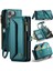 Iphone 15 Için Crossbody Durumda Pro Max Rfid Engelleme Durumda Cüzdan Fermuar Yuvası (Yurt Dışından) 1