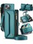 Iphone 15 Için Crossbody Durumda Pro Max Rfid Engelleme Durumda Cüzdan Fermuar Yuvası (Yurt Dışından) 2