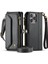 Kadınlar Için Crossbody Durumda iphone 15 Pro Cüzdan Durumda Rfid Engelleme Durumda (Yurt Dışından) 1
