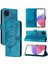 Samsung Galaxy M22 Flip Kapak Manyetik Premium Deri Kabartma (Yurt Dışından) 5