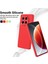 Transsion Tecno Camon 30 5g Kılıf Için Sıvı Silikon Çizilmez Astar Yumuşak Telefon Kapağı - Kırmızı (Yurt Dışından) 3