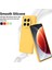 Transsion Tecno Camon 30 5g Kılıf Için Sıvı Silikon Çizilmez Astar Yumuşak Telefon Kapağı - Sarı (Yurt Dışından) 3