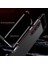 Samsung Galaxy S24+ Için Tampon Kılıf Metal Çerçeve Arka Tasarımsız Telefon Kabuğu, Kamera Lens Kapaklı - Siyah / Kırmızı (Yurt Dışından) 4