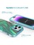 Ahastyle WE13 iPhone 14 Pro Max Için Kılıf Desen Imd Pc+Tpu Tam Koruma Kapağı Dahili Ekran Koruyucu - Turkuaz (Yurt Dışından) 4