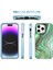 Ahastyle WE13 iPhone 14 Pro Max Için Kılıf Desen Imd Pc+Tpu Tam Koruma Kapağı Dahili Ekran Koruyucu - Turkuaz (Yurt Dışından) 5