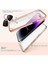Ahastyle WE13 iPhone 14 Pro Max Için Kılıf Deseni Imd Pc+Tpu Tam Koruma Kapağı Dahili Ekran Koruyucu - Bordo (Yurt Dışından) 2