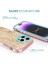 Ahastyle WE13 iPhone 14 Pro Max Için Kılıf Deseni Imd Pc+Tpu Tam Koruma Kapağı Dahili Ekran Koruyucu - Bordo (Yurt Dışından) 4
