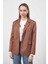 Blazer Ceket Kahve 4