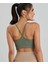 Aurafit Fitilli U Yaka Ip Askılı Basic Büstiyer/croptop - 9027 2