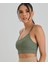 Aurafit Fitilli U Yaka Ip Askılı Basic Büstiyer/croptop - 9027 4