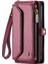 Iphone 14 Için Crossbody Durumda Kart Tutucu Kılıf Cüzdan Fermuar Faturaları Yuvası Için (Yurt Dışından) 3