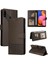 Samsung Galaxy A20S Premium Deri Kickstand Üç Kart 4 Için Flip Case (Yurt Dışından) 1