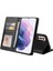 Samsung Galaxy S22 Artı Premium Deri Üç Kart Yuvaları Için Flip Case (Yurt Dışından) 1