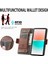 Sony Xperia 10 Iv Çok Renkli Çoklu Kart Yuvası Cüzdan Için Flip Case (Yurt Dışından) 5