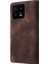 Xiaomi 13 Için Flip Case Cüzdan Kapak Çevirin Kılıf Darbeye Basit (Yurt Dışından) 4