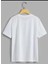 Kadın Hands Off! It's Fine Baskılı Bisiklet Yaka Salaş Oversize Boyfriend T-Shirt 2